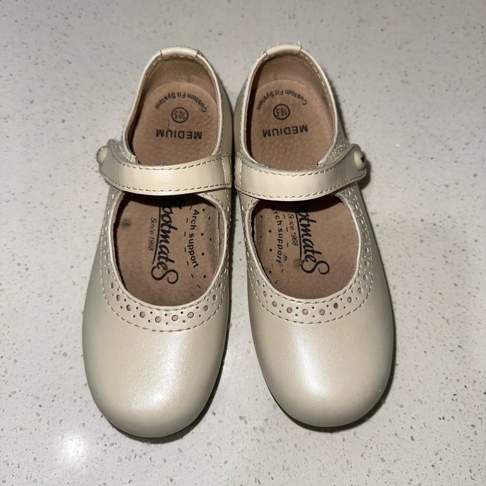 Footmates Toddler Girl Mary Jane Shoes